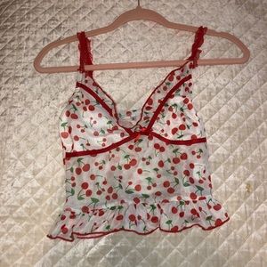Cherry crop top